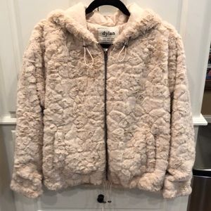 Dylan Soft Cream Teddy Jacket
